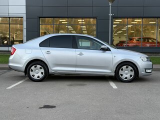 2014 Skoda Rapid I, серый, 699000 рублей, вид 4