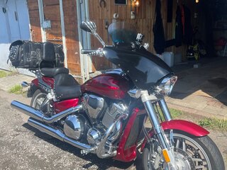 2008 Honda VTX 1800, красный, 720000 рублей, вид 2