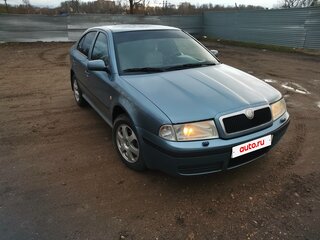 2007 Skoda Octavia I (A4) Рестайлинг, голубой, 450000 рублей, вид 2