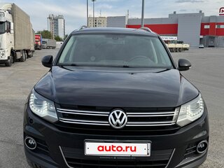 2012 Volkswagen Tiguan I Рестайлинг, чёрный, 1450000 рублей, вид 2