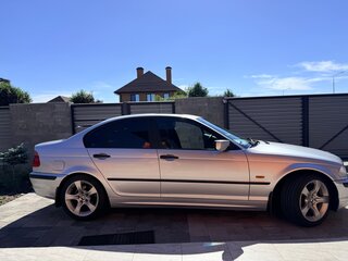 2001 BMW 3 серии 316i IV (E46), серебристый, 930000 рублей, вид 4