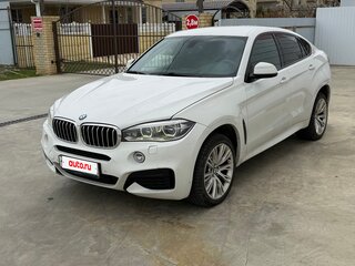 2014 BMW X6 50i II (F16), белый, 3500000 рублей, вид 1