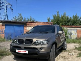 2004 BMW X5 4.4i I (E53) Рестайлинг, бежевый, 950000 рублей, вид 1