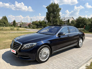 2015 Mercedes-Benz S-Класс 350 CDI BlueTEC VI (W222, C217), синий, 2700000 рублей, вид 2