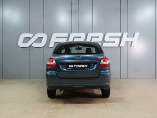 2014 Lada (ВАЗ) Granta I, синий, 369000 рублей, вид 4