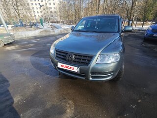 2003 Volkswagen Touareg I, зелёный, 720000 рублей, вид 1