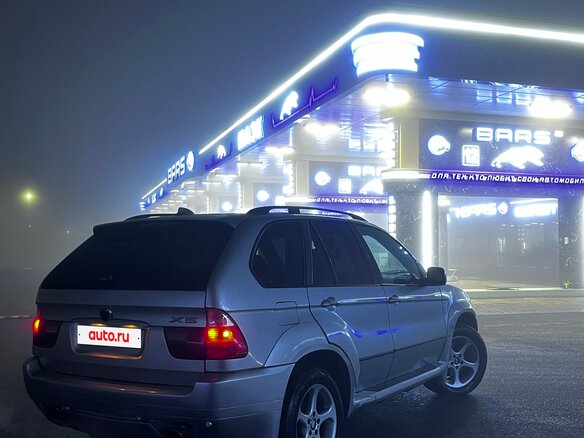 2002 BMW X5 3.0i I (E53), серебристый, 590000 рублей - вид 6