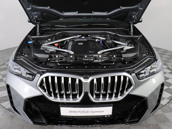 2025 BMW X6 40i III (G06) Рестайлинг, серый - вид 6