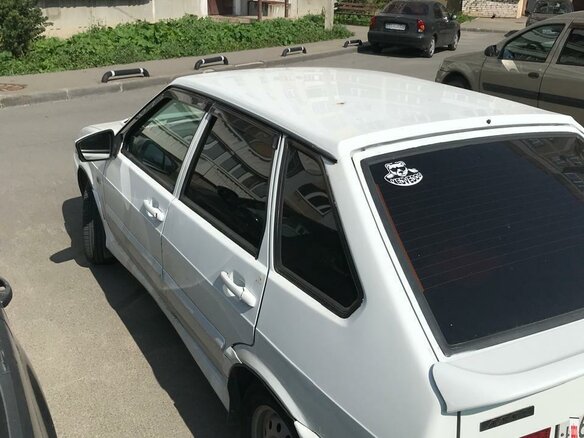 2010 Lada (ВАЗ) 2114, белый, 150000 рублей - вид 3