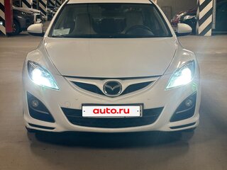2012 Mazda 6 II (GH) Рестайлинг, белый, 1100000 рублей, вид 2