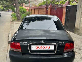2008 Hyundai Sonata ТагАЗ IV (EF) Рестайлинг, чёрный, 360000 рублей, вид 5