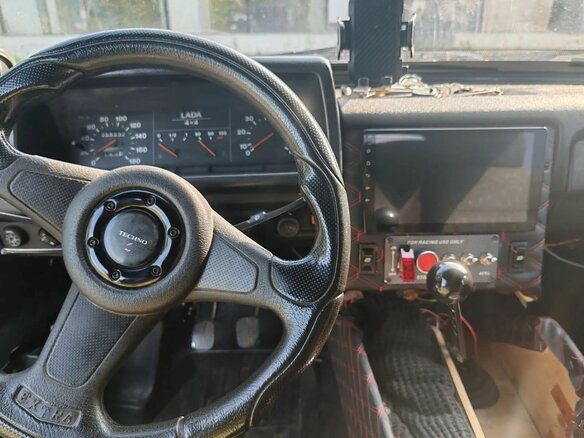 2000 Lada (ВАЗ) 2121 (4x4) I Рестайлинг, голубой, 250000 рублей - вид 6