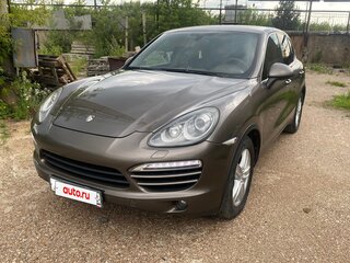 2010 Porsche Cayenne Diesel II (958), коричневый, 2300000 рублей, вид 1