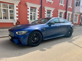2019 Mercedes-Benz AMG GT 4-Door Coupe 43 I, синий, 6200000 рублей, вид 2