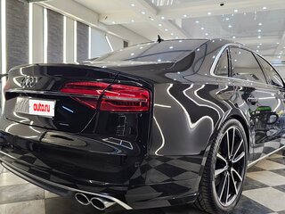 2013 Audi A8 Long III (D4) Рестайлинг, чёрный, 3000000 рублей, вид 4