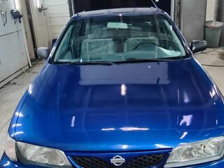 1999 Nissan Almera I (N15), синий, 240000 рублей, вид 1