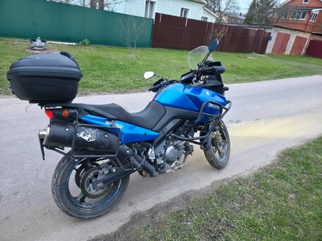 2005 Suzuki V-Strom DL 650, синий, 320000 рублей, вид 4