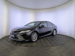 2021 Toyota Camry VIII (XV70), чёрный, 3500000 рублей, вид 1