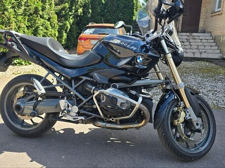 2013 BMW R 1200 R, чёрный, 550000 рублей, вид 1