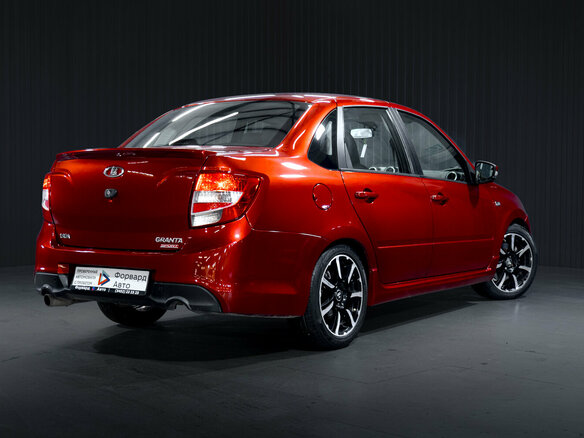 2017 Lada (ВАЗ) Granta Sport I, красный - вид 6