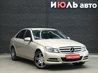 2011 Mercedes-Benz C-Класс 180 BlueEFFICIENCY III (W204) Рестайлинг, бежевый, 1290000 рублей, вид 3