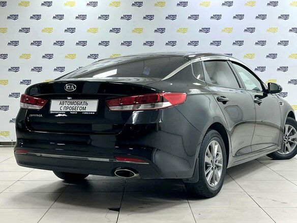 2016 Kia Optima IV, чёрный, 1585000 рублей - вид 4
