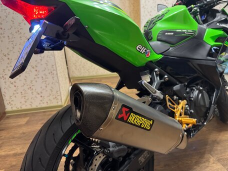 2020 Kawasaki Ninja 400, зелёный, 595000 рублей, вид 5