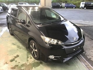 2013 Toyota Wish II Рестайлинг, чёрный, 1080000 рублей, вид 2