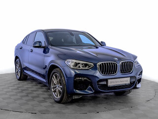 2021 BMW X4 20d II (G02), синий, 4040000 рублей, вид 3
