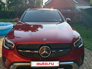 2020 Mercedes-Benz GLC Coupe 220 d I (C253) Рестайлинг, красный, 4400000 рублей, вид 3