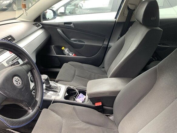 2007 Volkswagen Passat B6, синий, 300000 рублей - вид 5