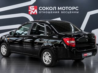 2017 Lada (ВАЗ) Granta I, чёрный, 659900 рублей, вид 2