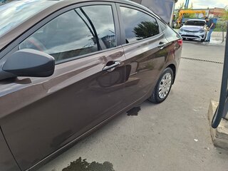2015 Hyundai Solaris I Рестайлинг, коричневый, 1170000 рублей, вид 5