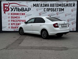 2019 Skoda Rapid I Рестайлинг, белый, 1220000 рублей, вид 4