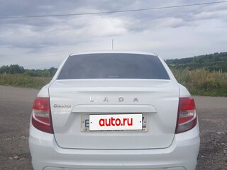 2019 Lada (ВАЗ) Granta I Рестайлинг, белый, 450000 рублей, вид 4