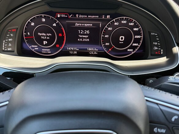 2018 Audi Q7 II (4M), чёрный, 4500000 рублей - вид 8