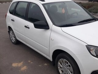 2019 Lada (ВАЗ) Granta I Рестайлинг, белый, 580000 рублей, вид 3
