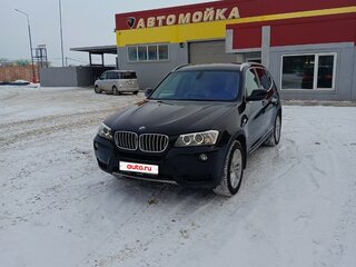 2011 BMW X3 28i xDrive II (F25), чёрный, 2222000 рублей, вид 2