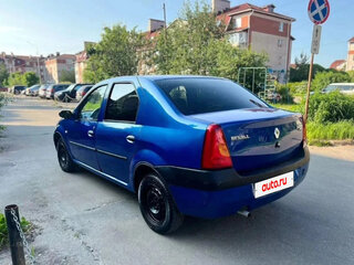 2007 Renault Logan I, синий, 299900 рублей, вид 5