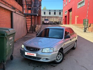 2010 Hyundai Accent ТагАЗ II, серебристый, 320000 рублей, вид 1