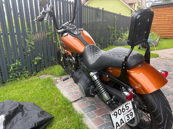 2015 Harley-Davidson Street Bob, оранжевый, 700000 рублей - вид 2