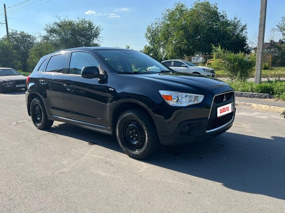 2012 Mitsubishi ASX I Рестайлинг, чёрный, 1150000 рублей - вид 2