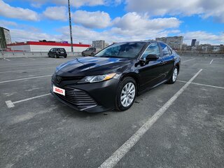 2018 Toyota Camry VII (XV50) Рестайлинг 2, чёрный, 1500000 рублей, вид 1