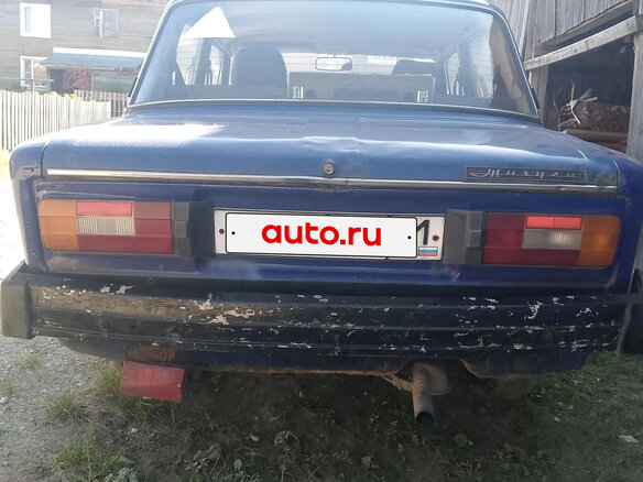 2005 Lada (ВАЗ) 2106 4-speed, синий - вид 1