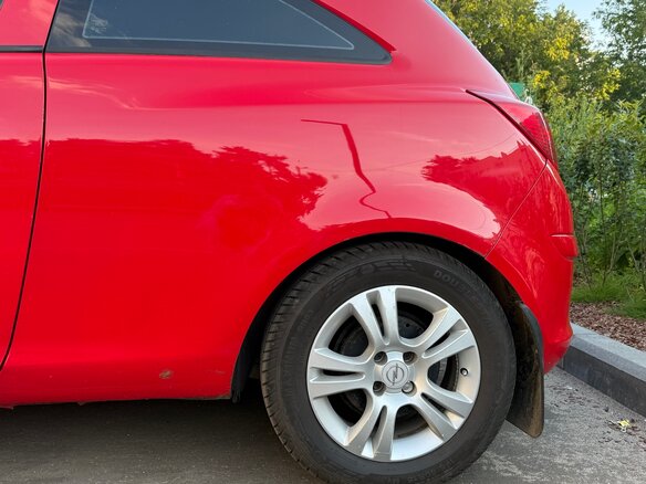 2008 Opel Corsa D, красный - вид 8