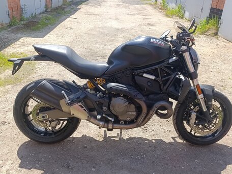 2015 Ducati Monster 821, чёрный, 490000 рублей, вид 1