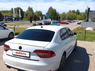 2013 Skoda Superb DSG II Рестайлинг, белый, 998000 рублей, вид 3