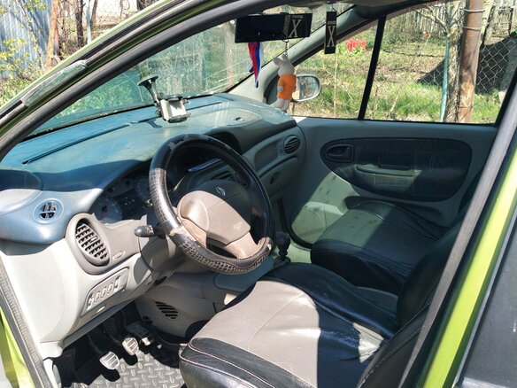2000 Renault Scenic I Рестайлинг, зелёный, 160000 рублей - вид 3