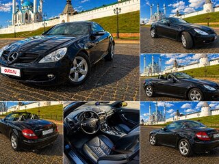 2007 Mercedes-Benz SLK-Класс 280 II (R171), чёрный, 1770000 рублей, вид 1