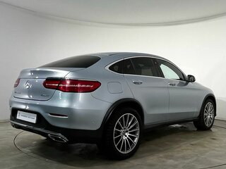 2017 Mercedes-Benz GLC Coupe 250 d I (C253), серебристый, 4200000 рублей, вид 4